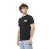 T-shirt Cavalli Class en coton noir pour homme