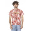 Rotes Baumwoll-T-Shirt der Cavalli Class