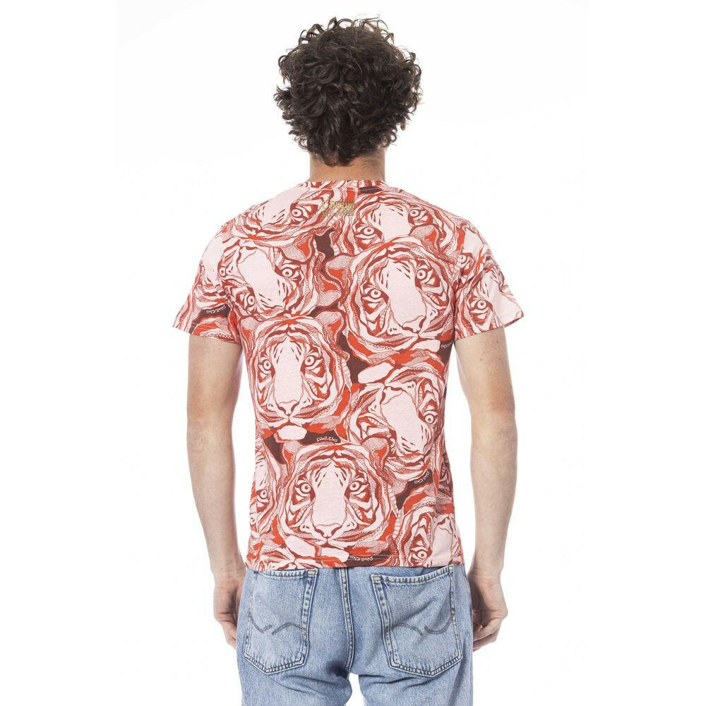 Rotes Baumwoll-T-Shirt der Cavalli Class