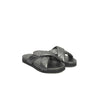 Cerruti 1881 Gray Lambskin Women Sandal