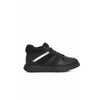 Cerruti 1881 Black Cowhide Women Platform Sneaker