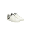 Cerruti 1881 White Calfskin Men Sneaker