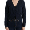 MARGHI LO' Blue Wool Blouse Sweater