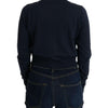 MARGHI LO' Blue Wool Blouse Sweater
