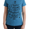 Dolce & Gabbana Blue Cotton 2017 Motive T-Shirt