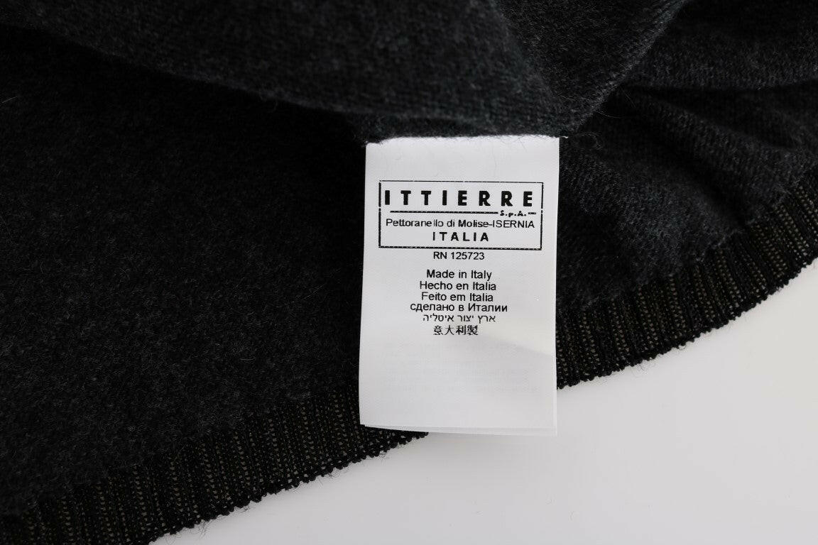 Costume National Gray Viscose Knitted Sweater