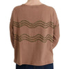 John Galliano Brown Cotton Studded Sweater