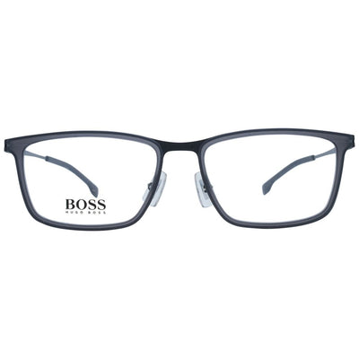 Hugo Boss Gray Stainless Steel Glasses (Frames)