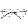 Hackett Black Stainless Steel Glasses (Frames)