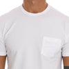 Daniele Alessandrini White Cotton Crewneck T-Shirt