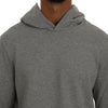 Daniele Alessandrini Gray Pullover Hodded Cotton Sweater