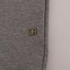 Daniele Alessandrini Gray Pullover Hodded Cotton Sweater