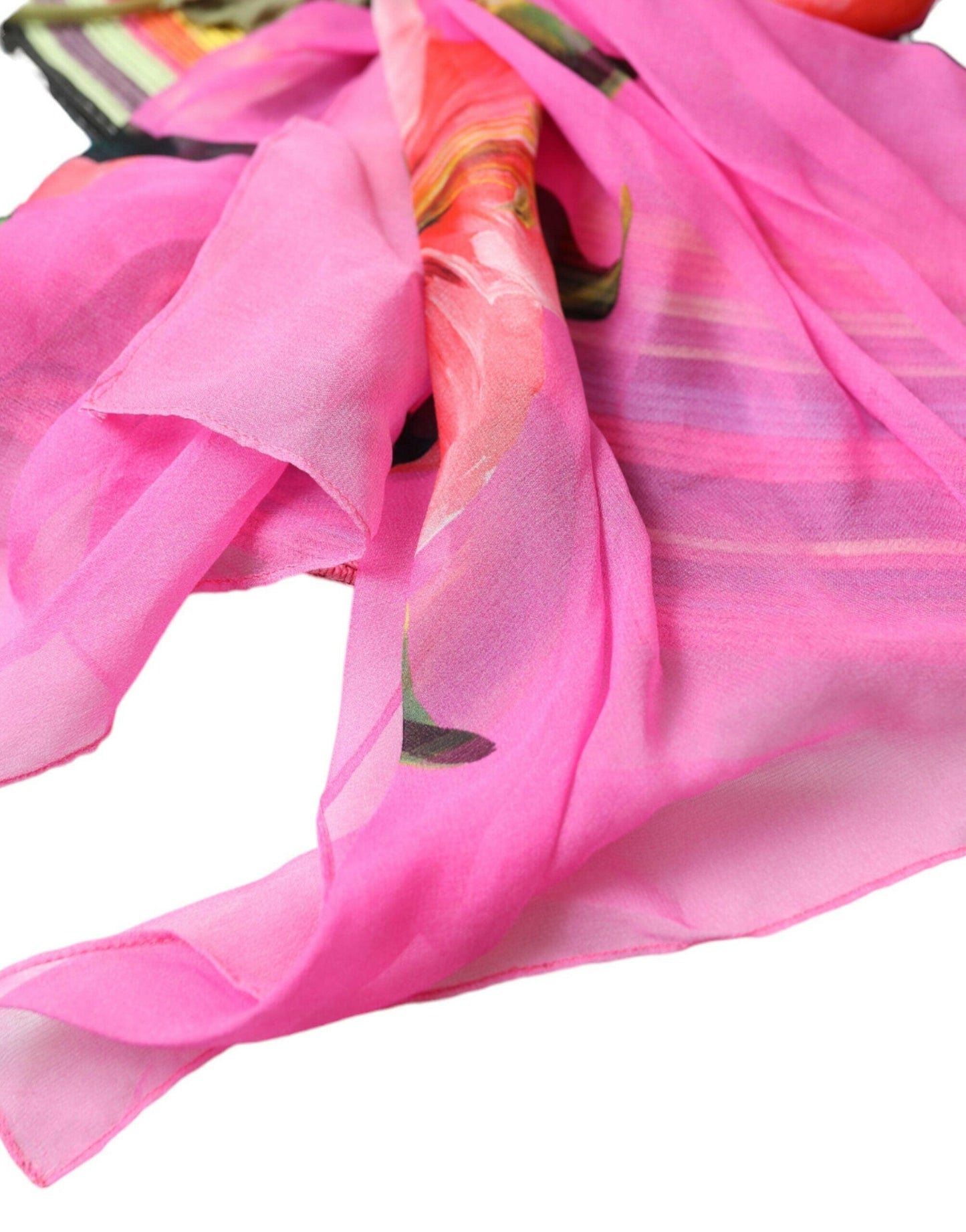 Chapeau souple à large bord fantaisie multicolore Dolce &amp; Gabbana