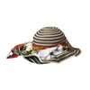 Chapeau souple à large bord fantaisie multicolore Dolce &amp; Gabbana