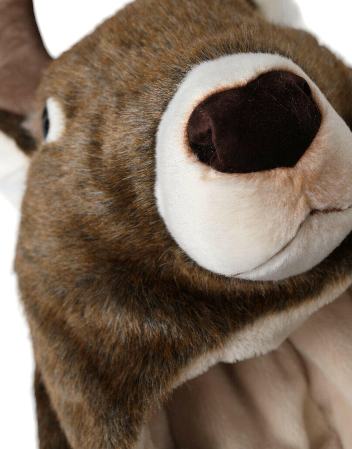 Chapeau en fausse fourrure de cerf marron Dolce &amp; Gabbana