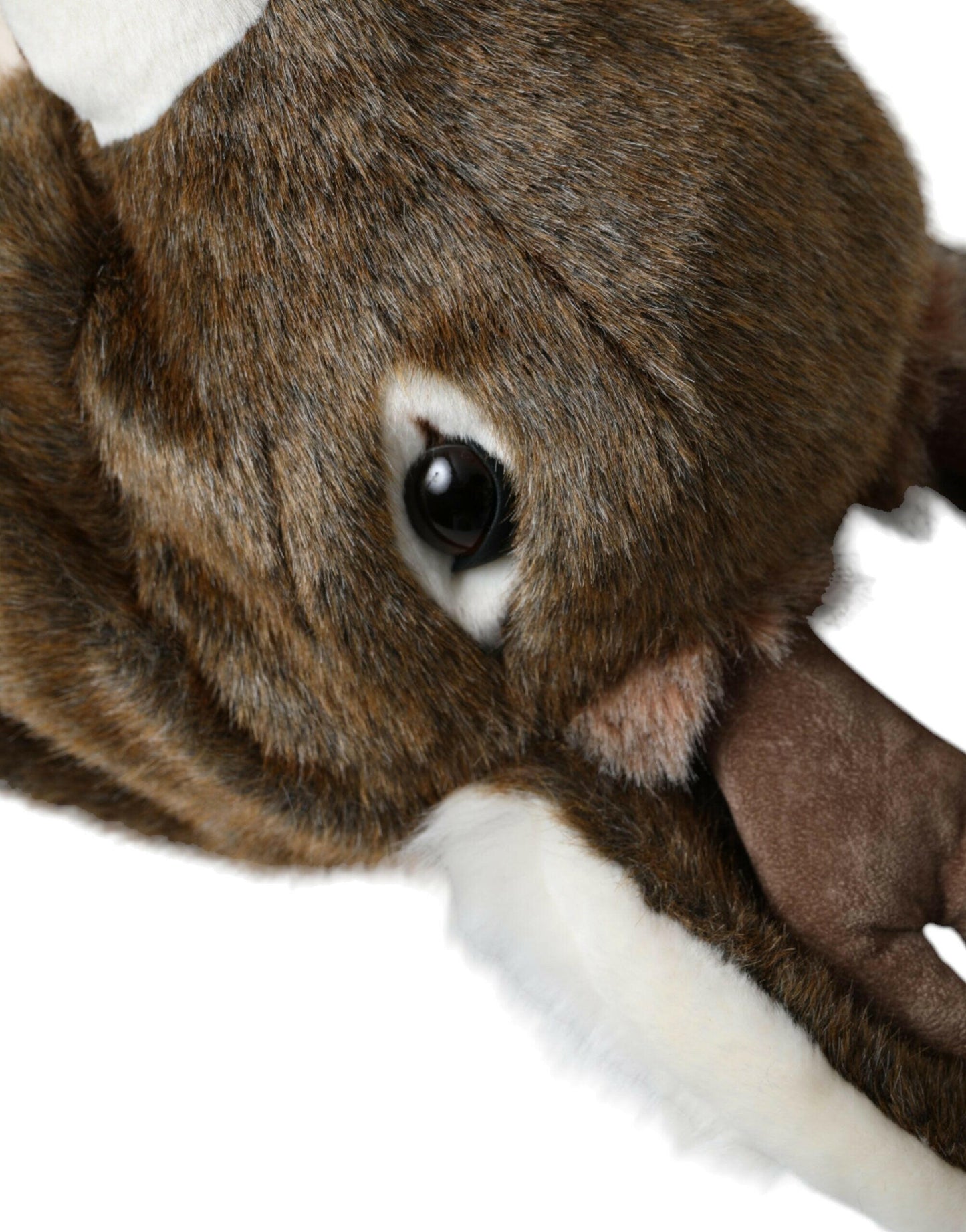 Chapeau en fausse fourrure de cerf marron Dolce &amp; Gabbana