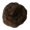 Bonnet en cachemire pour femme Dolce &amp; Gabbana en fourrure de belette marron