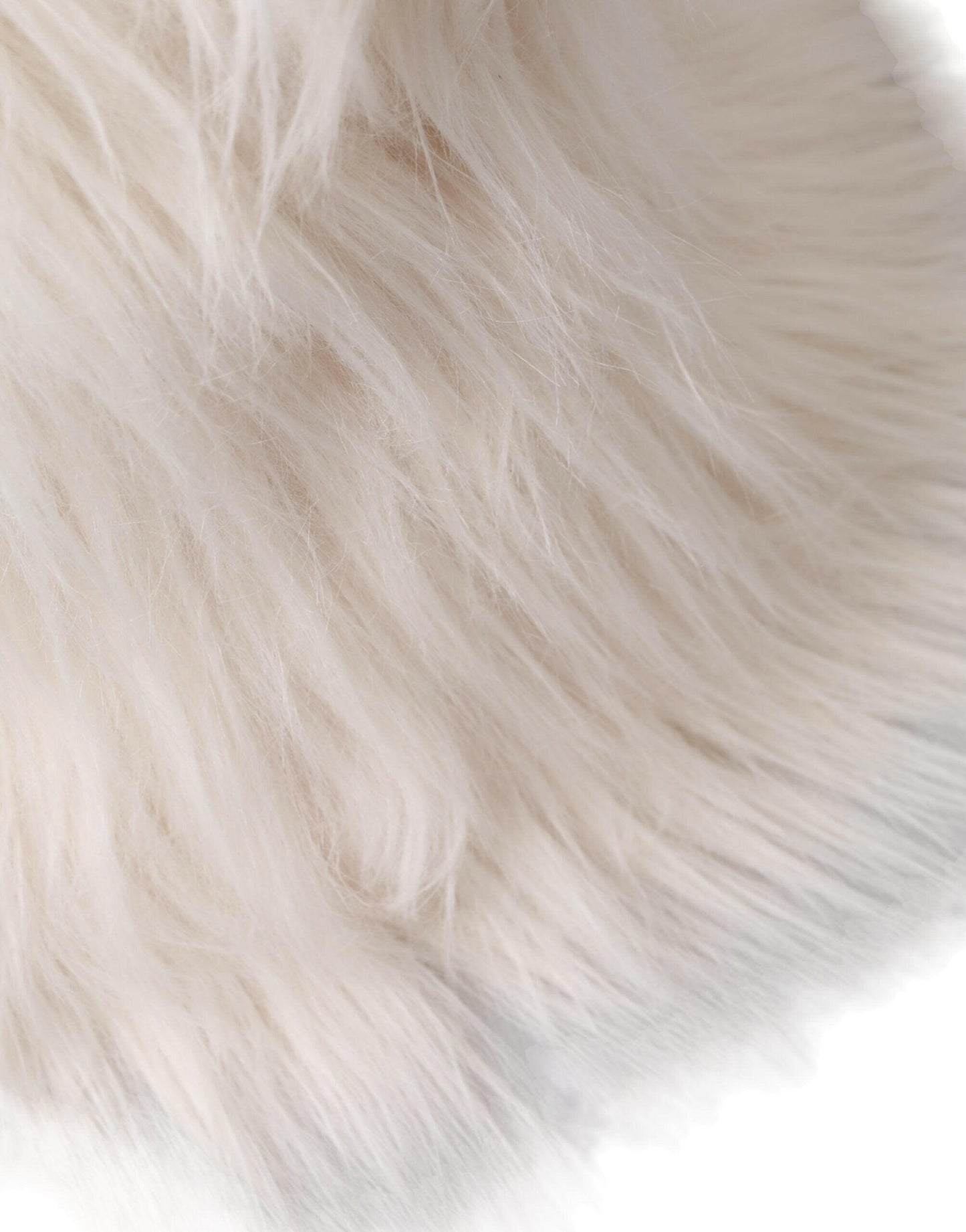 Bob Dolce &amp; Gabbana en fourrure acrylique blanche pour femme