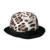 Dolce &amp; Gabbana Mehrfarbiger Leoparden-Fedora-Hut für Damen