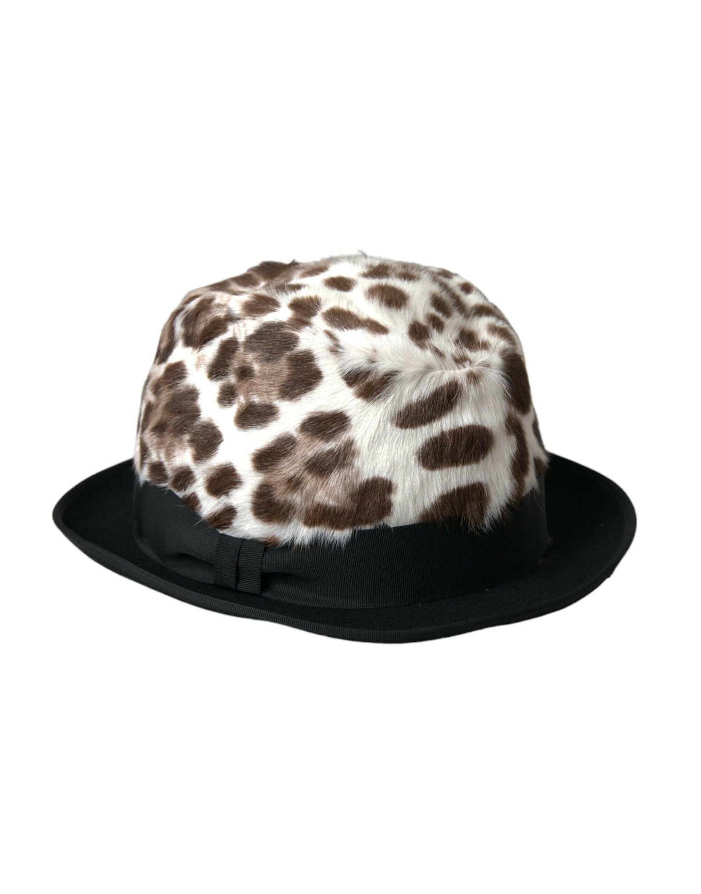 Dolce &amp; Gabbana Mehrfarbiger Leoparden-Fedora-Hut für Damen