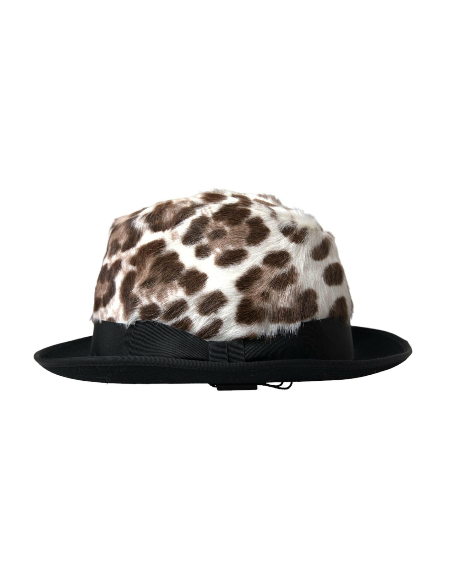 Dolce &amp; Gabbana Mehrfarbiger Leoparden-Fedora-Hut für Damen
