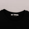 Daniele Alessandrini Black Crewneck Cotton Pullover Sweater
