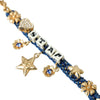 Bracelet tendance Dolce &amp; Gabbana en laiton doré avec chaîne étoile