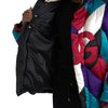 Dolce & Gabbana Multicolor Logo Windbreaker Puffer Jacket