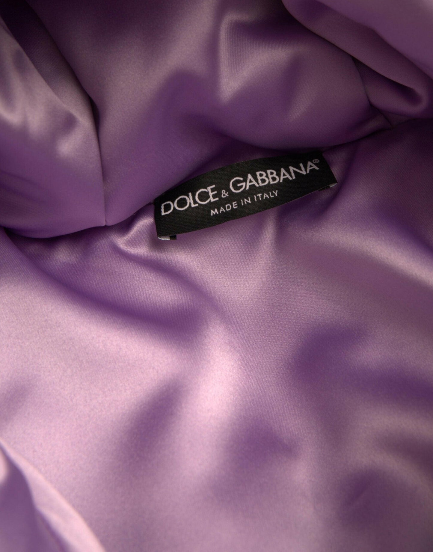 Doudoune à capuche avec logo cœur multicolore Dolce &amp; Gabbana