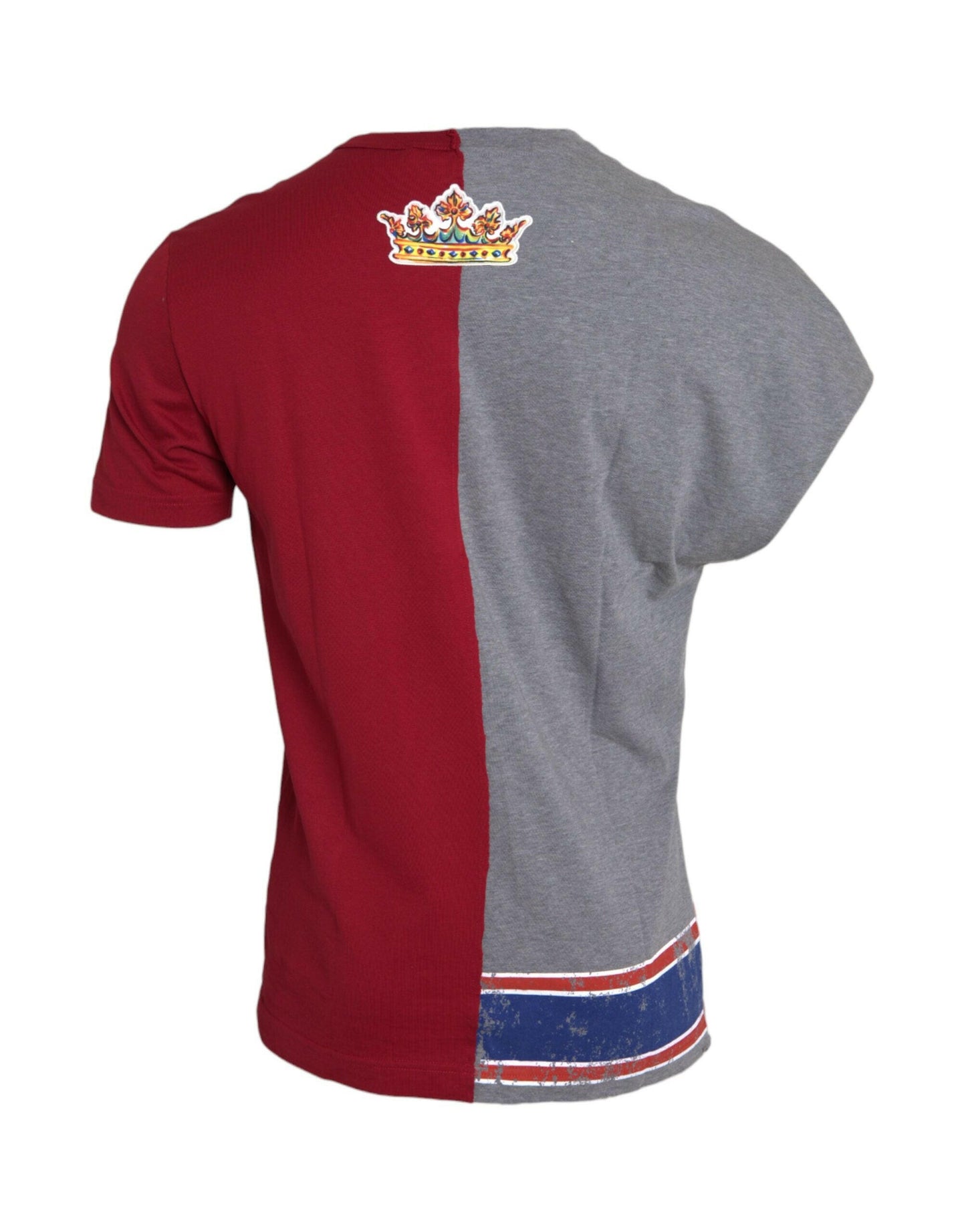 T-shirt graphique multicolore à manches courtes Dolce &amp; Gabbana