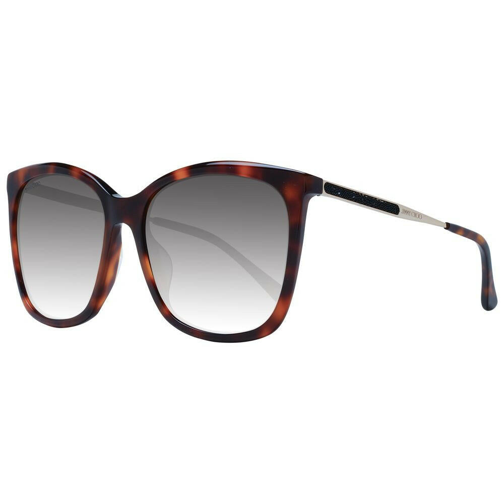Lunettes de soleil Jimmy Choo marron pour femme