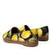 Espadrilles à enfiler Dolce &amp; Gabbana multicolores citron