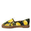 Espadrilles à enfiler Dolce &amp; Gabbana multicolores citron
