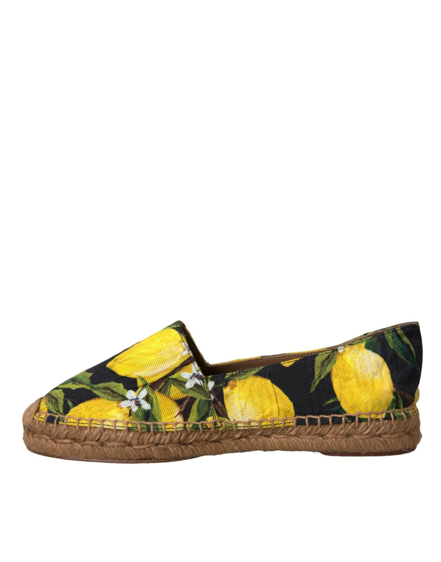Espadrilles à enfiler Dolce &amp; Gabbana multicolores citron