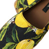 Espadrilles à enfiler Dolce &amp; Gabbana multicolores citron