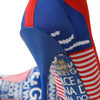 Dolce & Gabbana Red Blue Stretch Sock Style Ankle Boots Logo Shoes