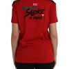 Dolce & Gabbana Red Cotton Graphic Print Crew Neck T-shirt
