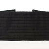 Dolce & Gabbana Black Silk Womens Waist Cummerbund