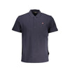Napapijri Blue Cotton Polo Shirt