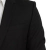 Dolce &amp; Gabbana – Schwarzer Slim Fit-Blazer aus Wolle mit Revers
