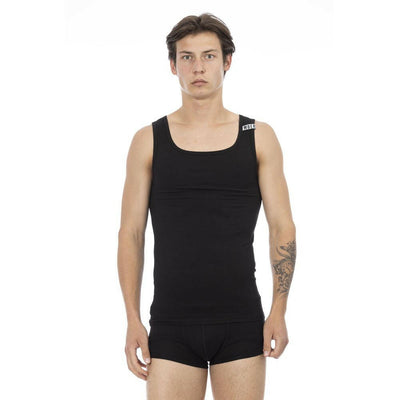 Débardeur Bikkembergs en coton noir pour homme
