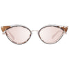 Dsquared² Brown Metal & Plastic Sunglasses