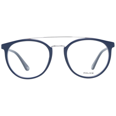 Police Blue Metal & Plastic Glasses (Frames)