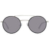 Web Silver Metal Sunglasses