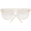 Marciano by Guess White Plastic Sunglasses
