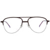 Hackett Brown Metal & Plastic Glasses (Frames)