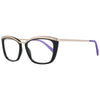 Emilio Pucci Black Metal & Plastic Glasses (Frames)