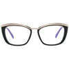 Emilio Pucci Black Metal & Plastic Glasses (Frames)