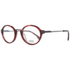 Lozza Burgundy Metal & Plastic Glasses (Frames)