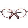 Lozza Burgundy Metal & Plastic Glasses (Frames)